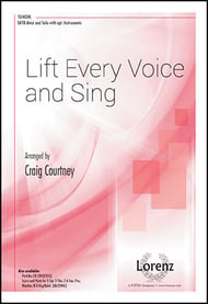 Lift Every Voice and Sing SSAATTBB choral sheet music cover Thumbnail